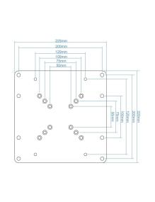 Soporte de Pared Fijo Tooq VMA0200-B para TV de 23-42'/ hasta 30kg