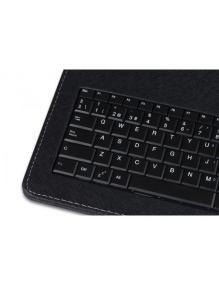 Funda con Teclado 3GO CSGT27 para Tablets de 10'/ Negra