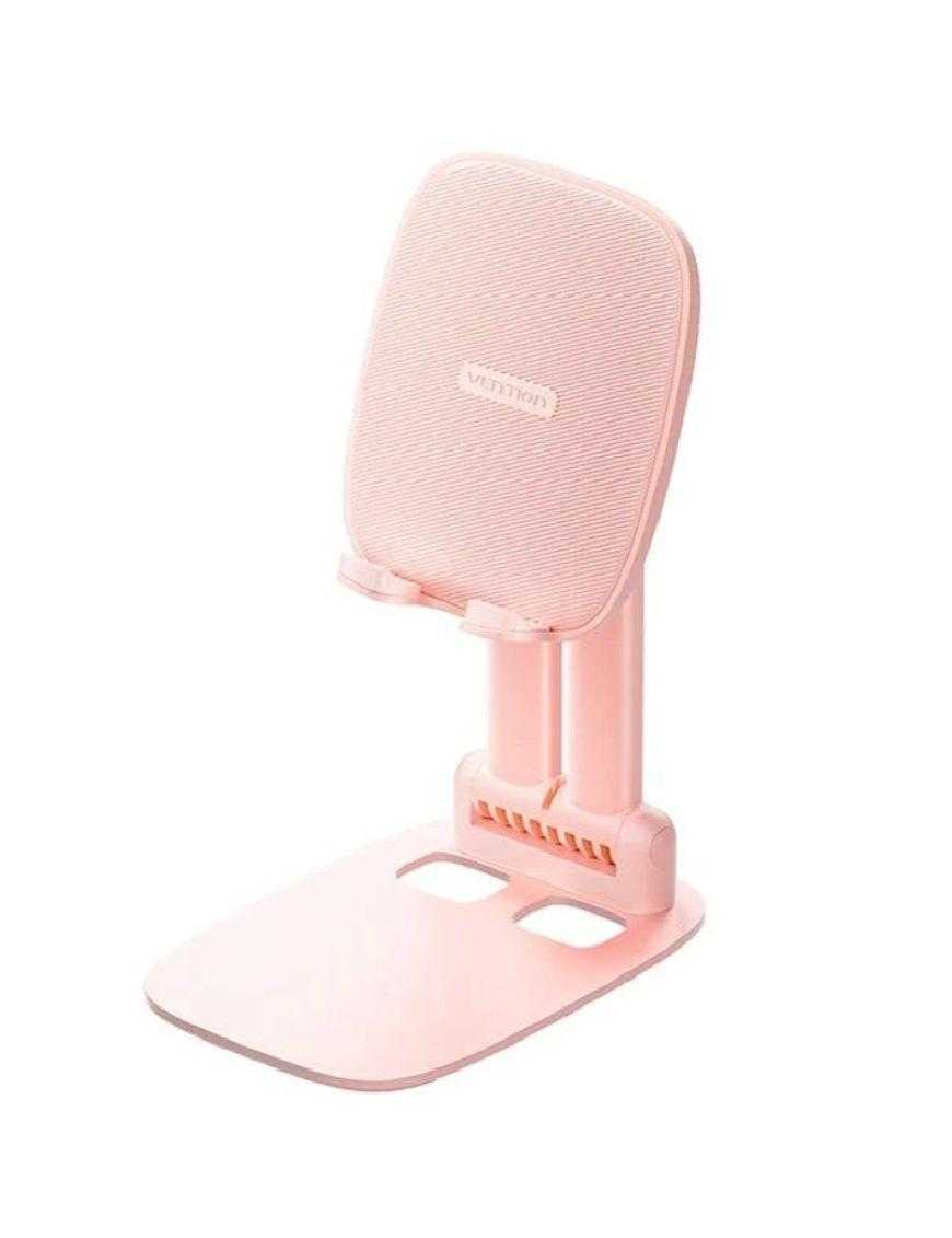 Soporte para Smartphone/Tablet Vention KSGP0/ Rosa