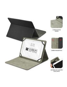 Funda Subblim Clever Stand para Tablets de 9'-10.1'/ Negra