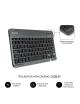 Funda con Teclado Subblim Keytab Pro Bluetooth para Tablets de 10.1'-10.8'/ Negra