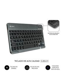 Funda con Teclado Subblim KeyTab Pro BT para Tablet Lenovo Tab M10 FHD Plus de 10.3'/ Negra