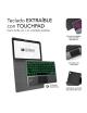 Funda con Teclado Subblim Keytab Pro Bluetooth Touchpad para Tablets Apple iPad Pro de 11' 2020/ Negra