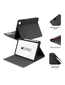 Funda con Teclado Subblim Keytab Pro Bluetooth Touchpad para Tablets Apple iPad Pro de 11' 2020/ Negra