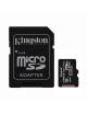 Tarjeta de Memoria Kingston CANVAS Select Plus 256GB microSD XC con Adaptador/ Clase 10/ 100MBs