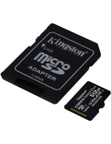 Tarjeta de Memoria Kingston CANVAS Select Plus 512GB microSD XC con Adaptador/ Clase 10/ 100MBs