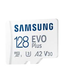 Tarjeta de Memoria Samsung EVO Plus 2023 128GB microSD XC con Adaptador/ Clase 10/ 160MBs