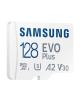 Tarjeta de Memoria Samsung EVO Plus 2023 128GB microSD XC con Adaptador/ Clase 10/ 160MBs