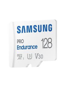 Tarjeta de Memoria Samsung Pro Endurance 128GB microSD XC con Adaptador/ Clase 10/ 100MBs