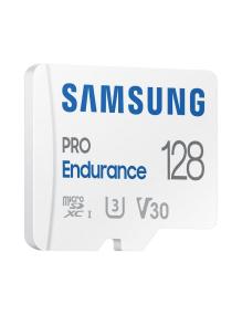 Tarjeta de Memoria Samsung Pro Endurance 128GB microSD XC con Adaptador/ Clase 10/ 100MBs