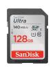 Tarjeta de Memoria SanDisk Ultra 128GB SD HC UHS-I - SDXC/ Clase 10/ 140MBs