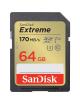 Tarjeta de Memoria SanDisk Extreme 64GB SD XC UHS-I Clase 10/ 170MBs