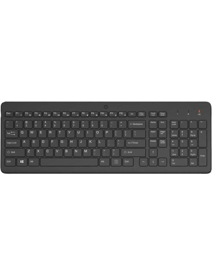 Teclado Inalámbrico HP 225/ Negro