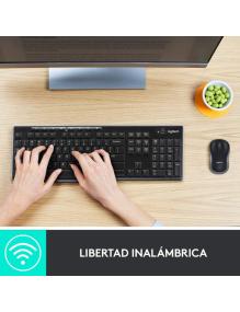 Teclado y Ratón Inalámbricos Logitech Wireless Combo MK270