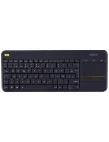 Teclado para Smart TV Logitech Wireless Touch K400 Plus