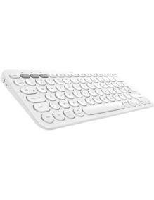 Teclado Compacto Inalámbrico por Bluetooth Logitech K380/ Blanco