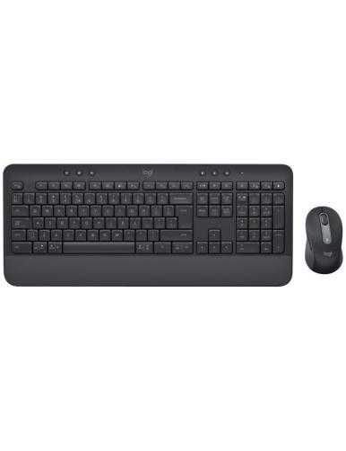 Teclado y Ratón Inalámbricos Logitech Signature MK650 for Business 920-010998/ Grafito