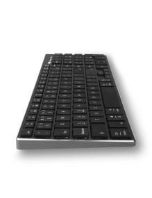 Teclado Inalámbrico por Bluetooth NGS Fortune-BT/ Gris