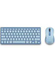 Teclado y Ratón Inalámbricos NGS Fantasy Kit Blue/ Azul