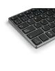 Teclado Compacto Inalámbrico por Bluetooth Subblim Advance Compact/ Gris