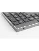 Teclado Inalámbrico por Bluetooth Subblim 3ADE301 Advance Extended/ Gris