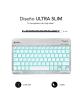 Teclado Compacto Inalámbrico por Bluetooth Subblim Smart Backlit/ Plata