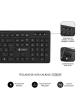 Teclado y Ratón Inalámbrico Subblim Combo Business Slim CSSW10/ Negro