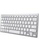 Teclado Compacto Inalámbrico por Bluetooth Trust 24654/ Plata