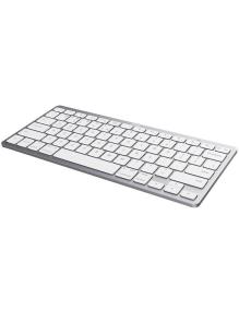 Teclado Compacto Inalámbrico por Bluetooth Trust 24654/ Plata