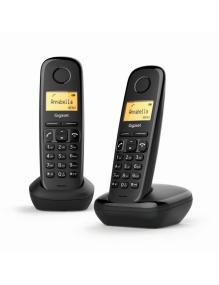 Teléfono Inalámbrico Gigaset A170/ Pack DUO/ Negro