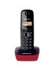 Teléfono Inalámbrico Panasonic KX-TG1611/ Negro y Rojo