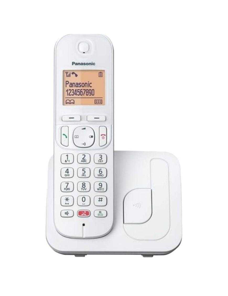 Teléfono Inalámbrico Panasonic KX-TGC250SPW/ Blanco