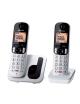 Teléfono Inalámbrico Panasonic KX-TGC252SPS/ Pack DUO/ Plata