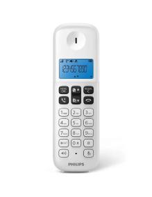 Teléfono Inalámbrico Philips D1611W/34/ Blanco