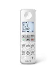 Teléfono Inalámbrico Philips D2501W/34/ Blanco