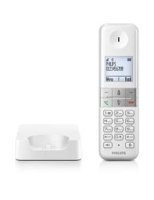 Teléfono Inalámbrico Philips D4701W/34/ Blanco