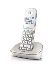 Teléfono Inalámbrico Philips XL4901S/23/ Plata y Blanco