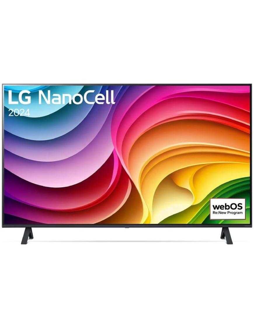 Televisor LG NanoCell 43NANO82T6B 43'/ Ultra HD 4K/ Smart TV/ WiFi