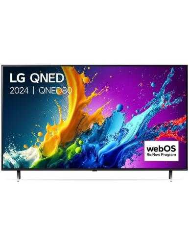 Televisor LG QNED 50QNED80T6A 50'/ Ultra HD 4K/ Smart TV/ WiFi