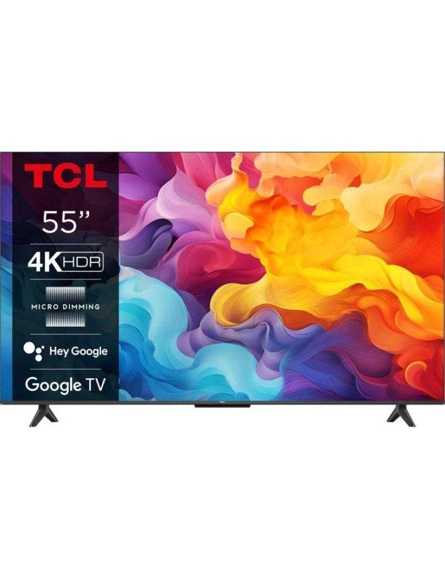 Televisor TCL 55P61B 55'/ Ultra HD 4K/ Smart TV/ WiFi