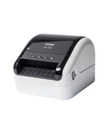 Impresora de Etiquetas Brother QL-1100C/ Térmica/ Ancho etiqueta 103mm/ USB/ Blanca y Negra