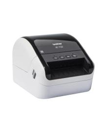 Impresora de Etiquetas Brother QL-1100C/ Térmica/ Ancho etiqueta 103mm/ USB/ Blanca y Negra