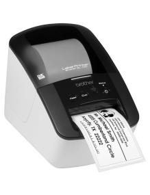 Impresora de Etiquetas Brother QL-700/ Térmica/ Ancho etiqueta 62mm/ USB/ Blanca y Negra