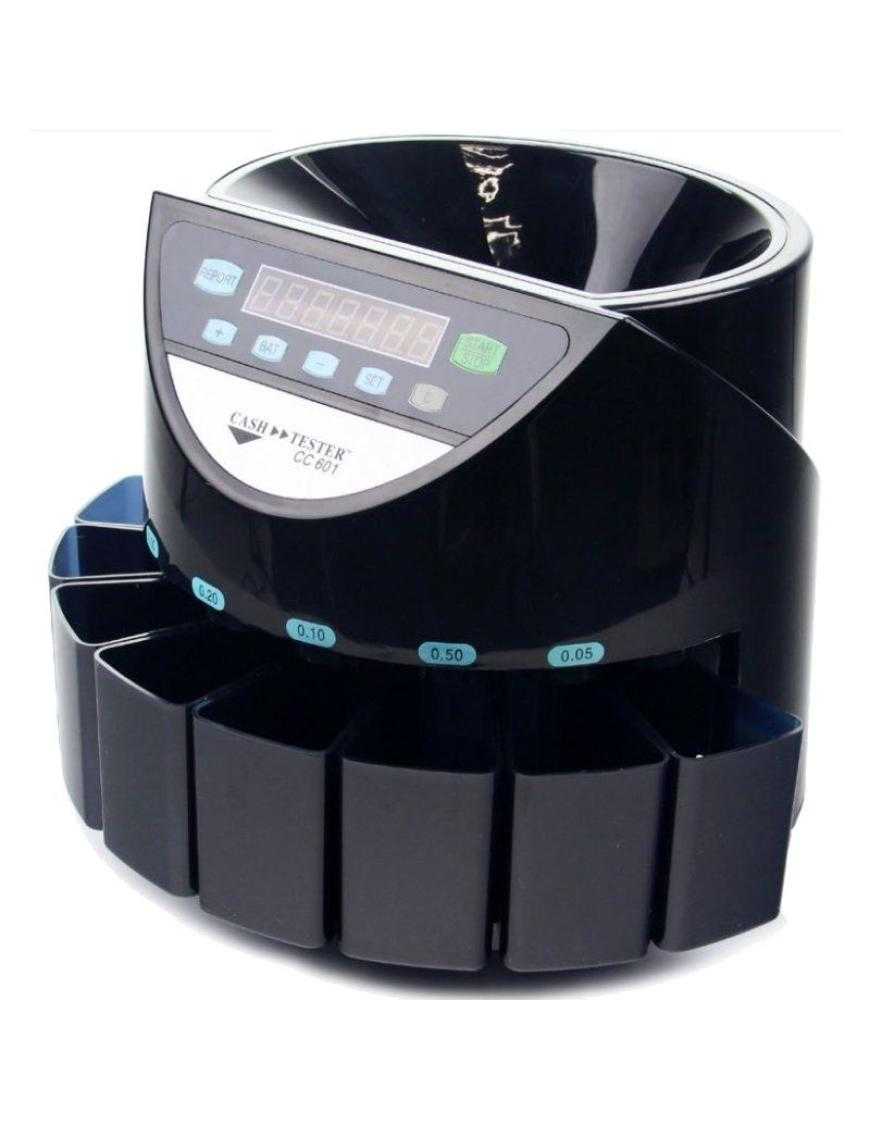 Contadora de Monedas Cash Tester CC 601