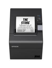 Impresora de Tickets Epson TM-T20III/ Térmica/ Ancho papel 80mm/ Ethernet/ Negra