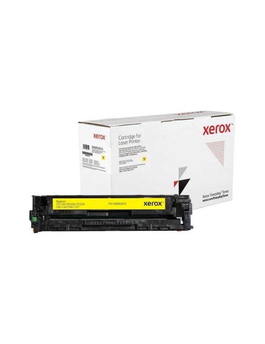 Tóner compatible Xerox 006R03810 compatible con HP CF212A/CB542A/CE322A/CRG-116Y/CRG-131Y/ 1800 páginas/ Amarillo