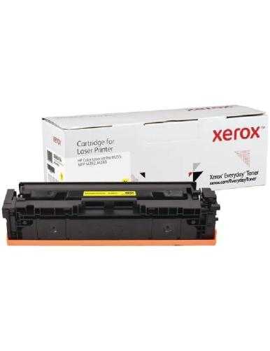 Tóner compatible Xerox 006R04186 compatible con HP W2032A/ 2100 páginas/ Amarillo