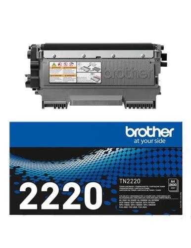 Tóner Original Brother TN-2220/ Negro