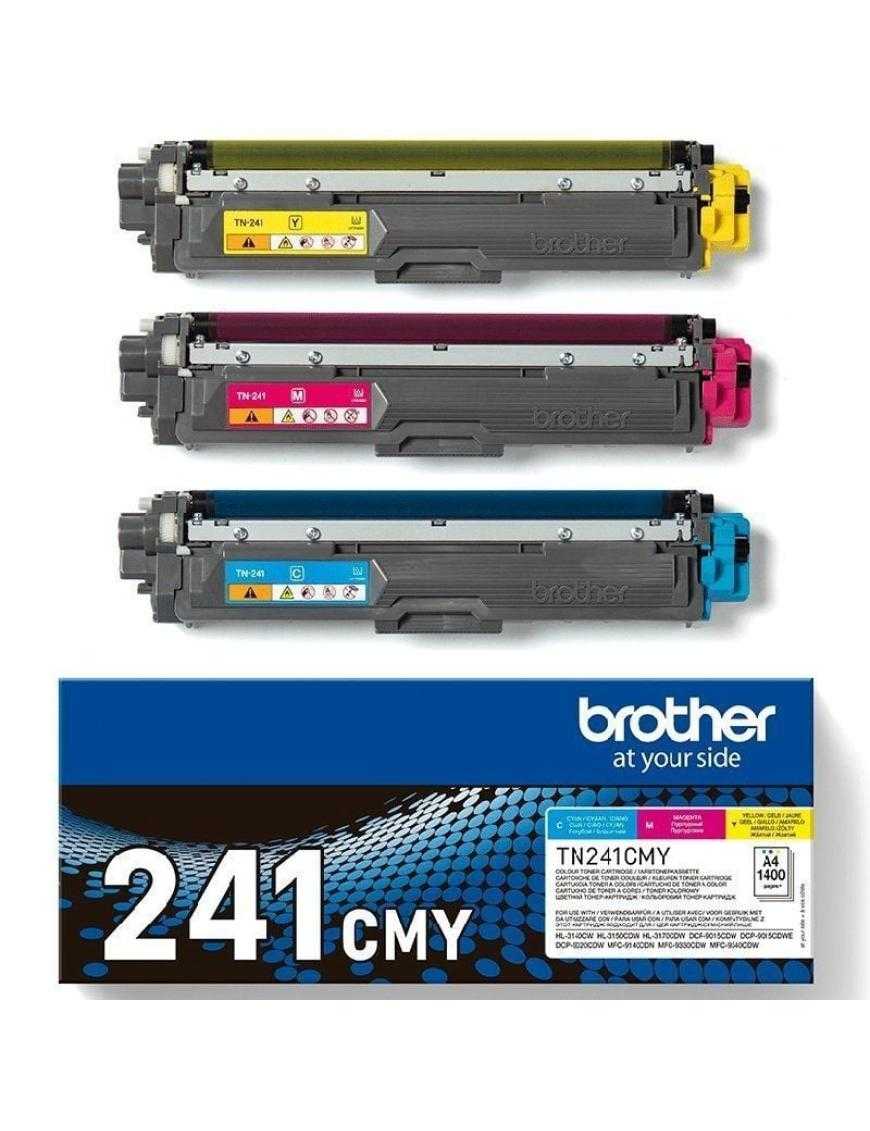 Tóner Original Brother TN241CMY Multipack/ Cian/ Magenta/ Amarillo