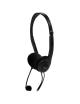 Auriculares Nox Voice One/ con Micrófono/ Jack 3.5/ Negros